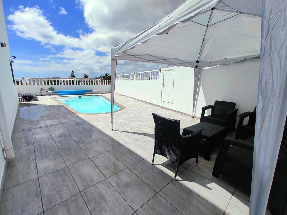 Love Gara, Duplex Pareado Piscina Privada Y Climatizada By Flamingo House Costa Teguise Eksteriør billede